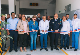 Sur Futuro entrega renovada Estación del Cuerpo de Bomberos en San Cristóbal