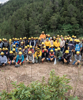 Sur Futuro fortalece brigadas voluntarias de control de incendios forestales